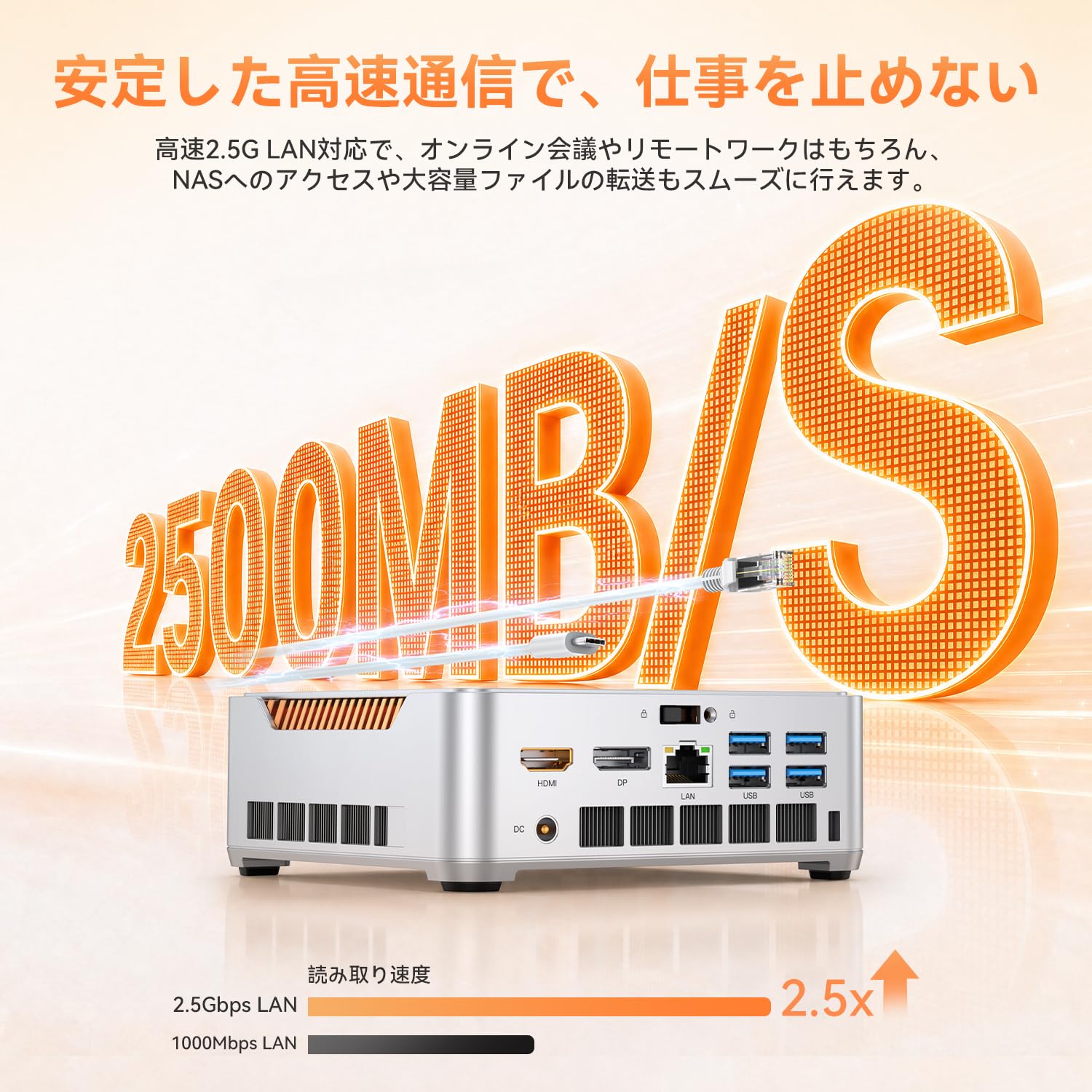 Amazon.co.jp: NiPoGi ミニpc lntel Core 5 320搭載【AI高性能mini pc